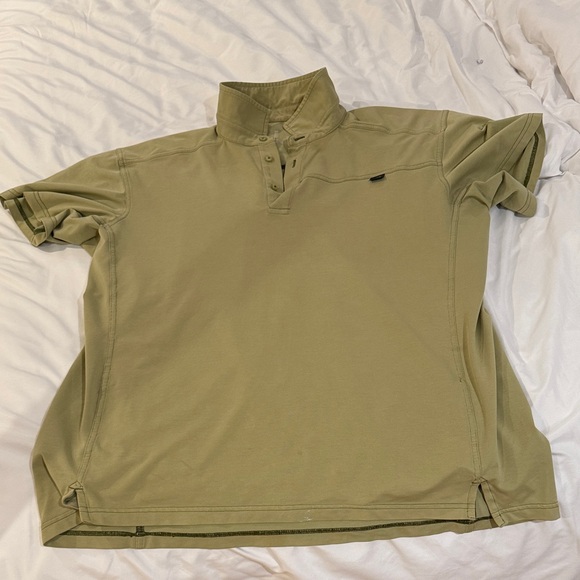 Arc'teryx Khaki Polo Shirt - Picture 1 of 2